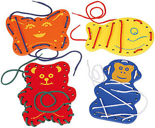 Mommy's Lil Helper:  Lace-A-Shapes
