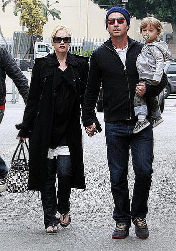 The Rossdale-Stefani fam were a party of three The Rossdale-Stefani fam were a party of three