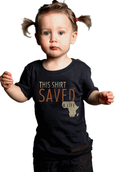 Wee Are the World: This Shirt Can Save a Life