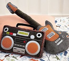 Rock and Roll Pillows to Soothe Kid's Soul