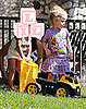 Kingston Rossdale Kicks it at the Park