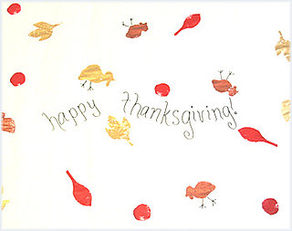 Mommy's Lil Helper: Thanksgiving Tablecloth
