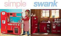 Simple or Swank: Red Retro Kitchen
