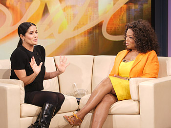 Salma Hayek on Oprah