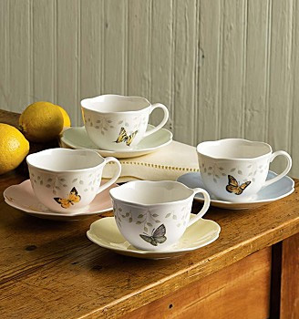 Teacups for a Baby Shower