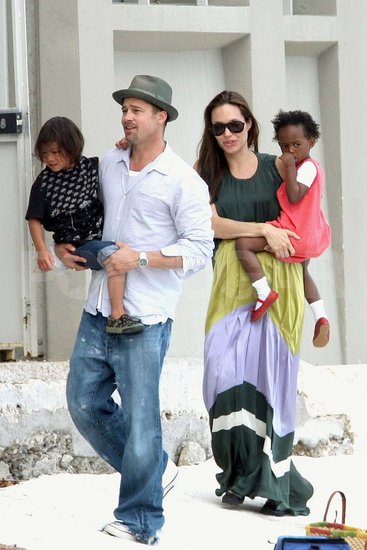 The Jolie–Pitts Beach It Up