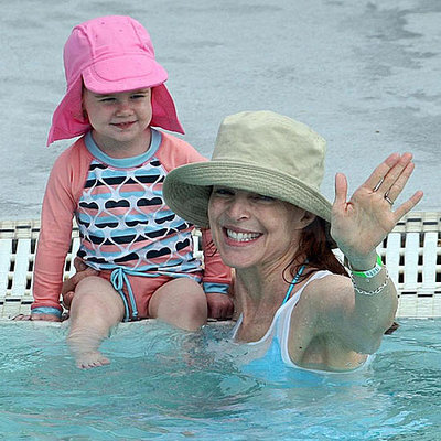Marcia Cross and Eden Take a Dip Marcia Cross and Eden Take a Dip