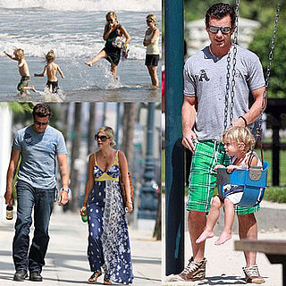 Celebrities and Their Babies Over the Weekend 2008-08-18 15:02:47