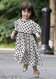 Suri Cruise's Gold Shoes