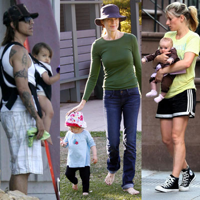 Celebrities and Their Babies Over the Weekend 2008-09-22 18:29:31 Celebrities and Their Babies Over the Weekend 2008-09-22 18:29:31