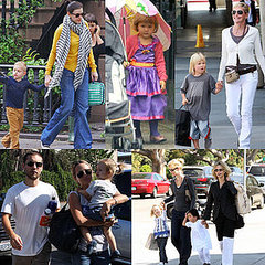 Celebrities and Their Babies Over the Weekend