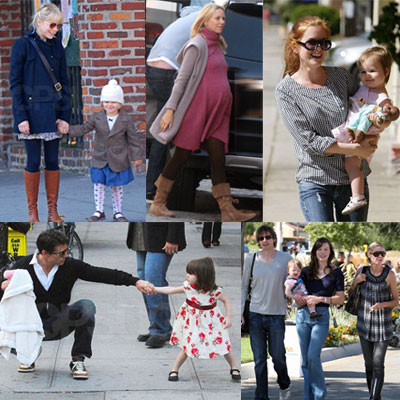 Celebrities and Their Babies Over the Weekend 2008-10-20 15:00:09 Celebrities and Their Babies Over the Weekend 2008-10-20 15:00:09