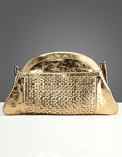 Gold clutch
