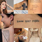 Angelina Jolie's Tattoos