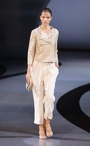 Milan Fashion Week: Emporio Armani Spring 2009 Milan Fashion Week: Emporio Armani Spring 2009