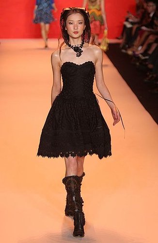 New York Spring 2009 Trend Reports: Black Day Dresses New York Spring 2009 Trend Reports: Black Day Dresses