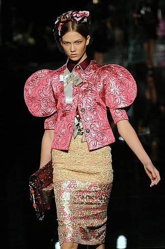Milan Fashion Week: Dolce and Gabbana Spring 2009 Milan Fashion Week: Dolce and Gabbana Spring 2009