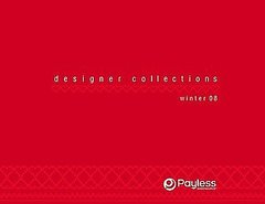 Payless Designer Line Sheets Holiday 2008