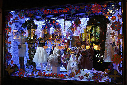 Barneys "Have A Hippie Holiday" Holiday Windows Barneys "Have A Hippie Holiday" Holiday Windows