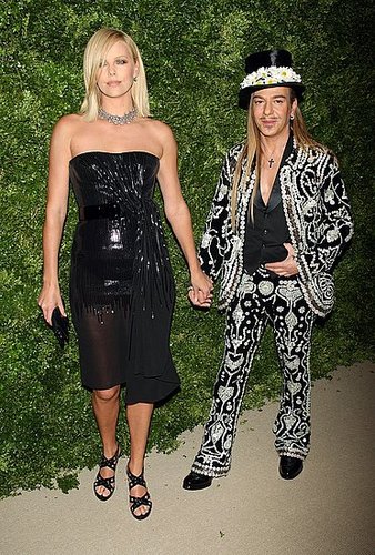 Charlize Theron & John Galliano Charlize Theron & John Galliano