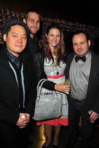 Eddy Chai, Alison Pawling (designer of West/Feren), husband, Paul Birardi Eddy Chai, Alison Pawling (designer of West/Feren), husband, Paul Birardi