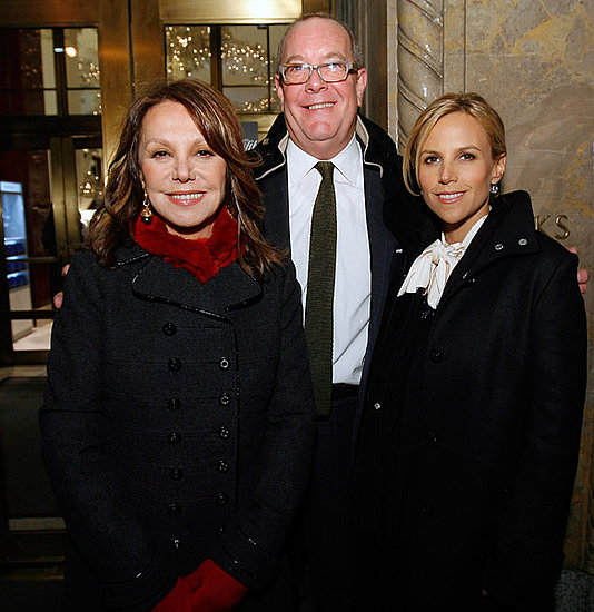 Marlo Thomas, Saks President Ron Frasch,Tory Burch