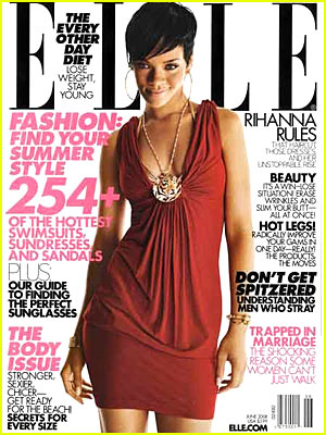 Rihanna Covers “Elle” June 2008 