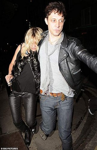 Back in town and back on the lash: Kate Moss celebrates reunion with boyfriend Jamie