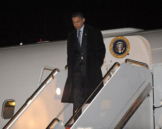 Obama Moves to Washington