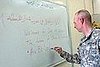 Study Abroad Sans the Glamour: Soldiers Take Classes in Iraq
