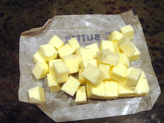 Butter, ready to go. Butter, ready to go.