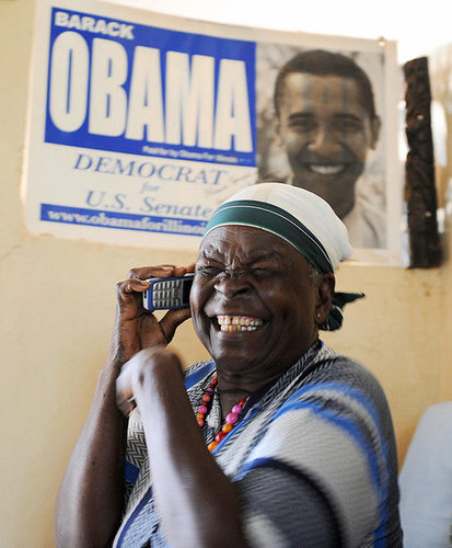 Briefing Book! Obama's Kenyan Grandmother Flies to DC