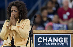 Oprah Doesn't Get an Obama Bump