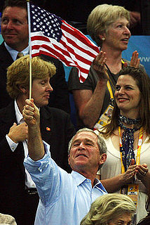 President Bush Cheers on American Athletes! 