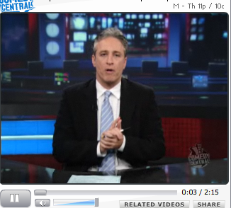 Jon Stewart on Irony: 69% of Blacks Voted For Prop. 8 