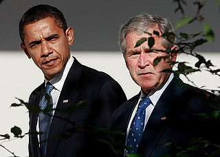 Front Page! Bush Administration Preps Obama For Crisis
