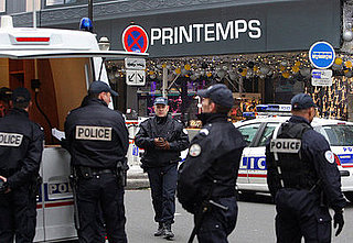 Front Page: Police Defuse Bomb in Paris Department Store 