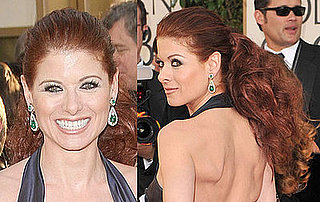 Debra Messing at the 2009 Golden Globe Awards