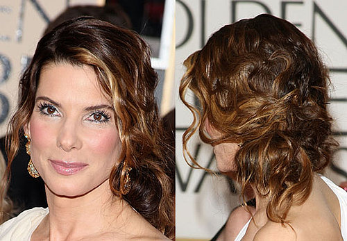 Sandra Bullock's Hair at the Golden Globe Awards
