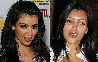 Does Kim Kardashian Look Better With Full Makeup or None?
