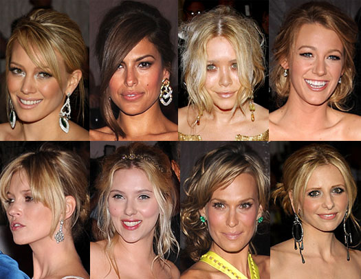 Messy Updo's at the 2008 Costume Institute Gala Messy Updo's at the 2008 Costume Institute Gala