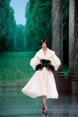 Dior Couture 2009 and Armani Couture 2009