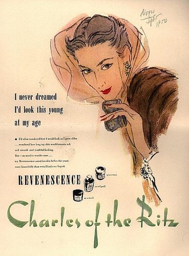 I never dreamed I'd look this young at my age. I never dreamed I'd look this young at my age.