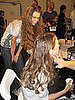 Spring 2009 Fashion Week Nanette Lepore Hair and Makeup
