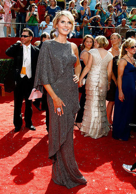 Heidi Klum's Hair at the 2008 Primetime Emmys