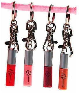 Mini Beauty Products on Keychains