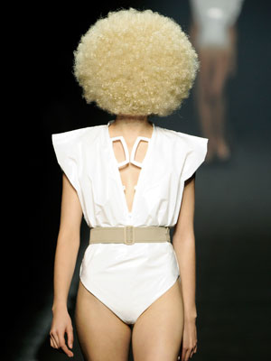 Wild and Crazy Hair at Spring 2009 Paris Fashion Week
