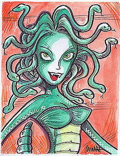 Halloween How-To: Spooky Medusa