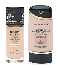 Revlon ColorStay Foundation and Max Factor Lasting Performance Foundation Comparison Review Revlon ColorStay Foundation and Max Factor Lasting Performance Foundation Comparison Review