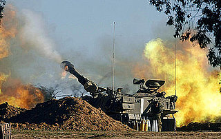 Front Page: Israel Pushes Into Southern Gaza on Day 12 of Fire 